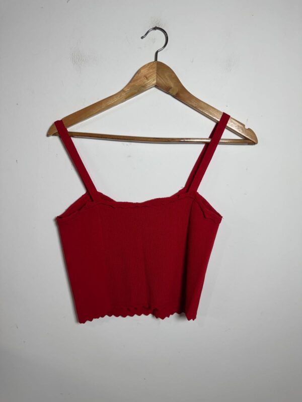 Cropped vermelho - Zara - tam P *NOVO* - Image 3