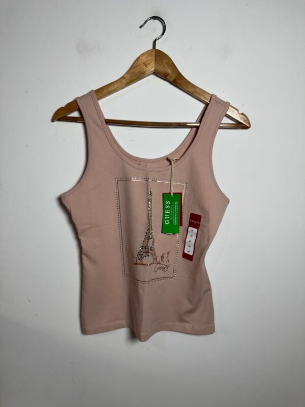 Blusa torre Eiffel - Guess - tam M *NOVO*