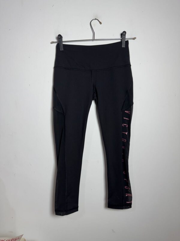 Legging preto detalhes na lateral - Victoria's Secret - tam P *NOVO*