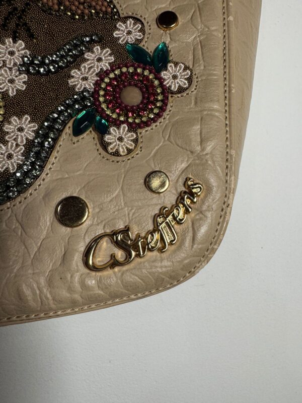 Bolsa com pássaros bordados - Carmen Steffens - Image 2