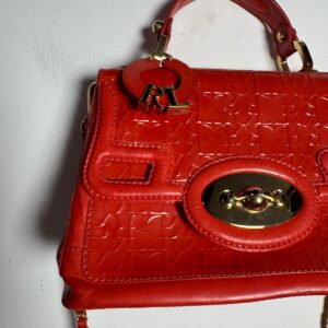 Bolsa Ralph Lauren vermelha alaranjada original