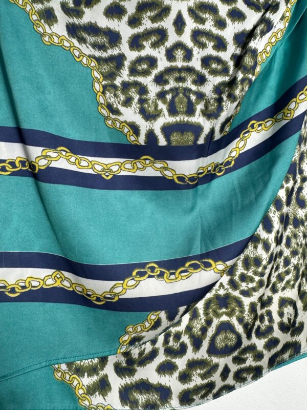 Saia verde animal print - Pink Shine - tam 42 - Image 3