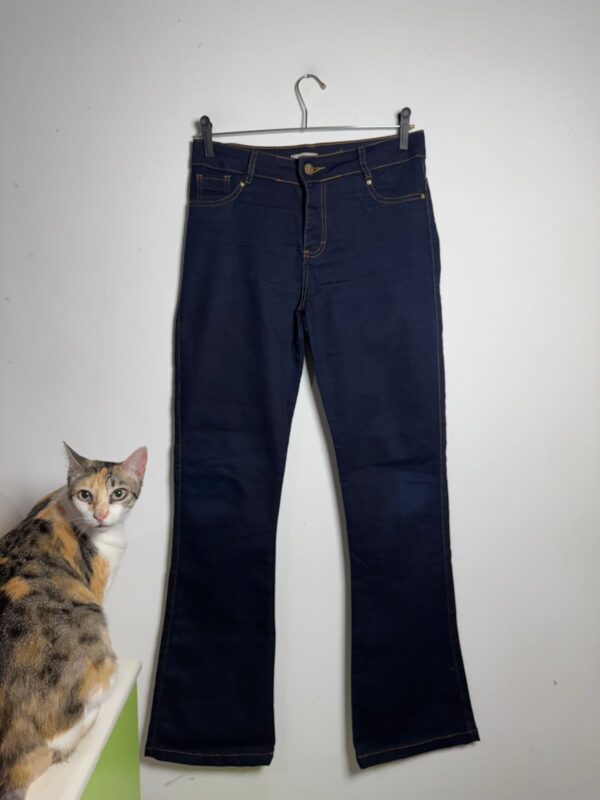 Calça jeans escuro - Stop Top - tam 40