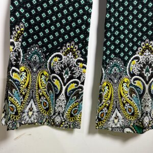 Calça flare estampada – tam M