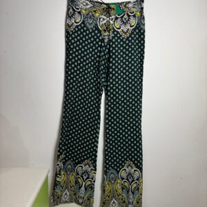 Calça flare estampada – tam M