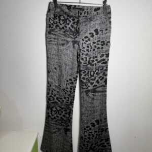 Calça estampa animal print preta – Ellus – tam M