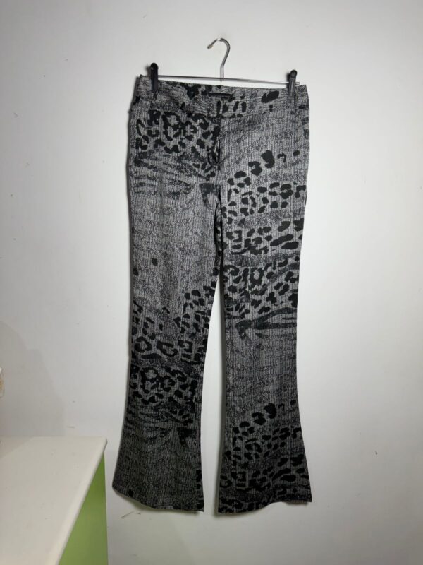 Calça estampa animal print preta - Ellus - tam M