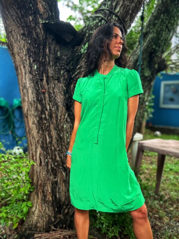 Vestido verde - Bebe - tam P - Image 3