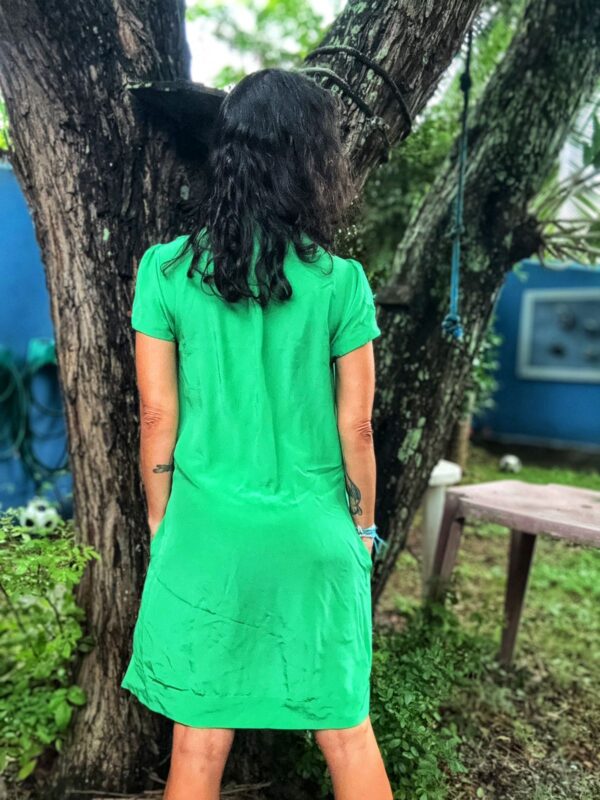 Vestido verde - Bebe - tam P - Image 2