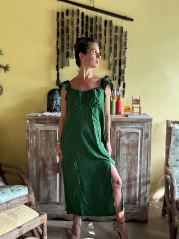 Vestido verde - Bluesteel - tam G - Image 6