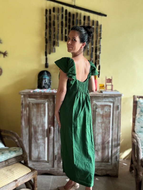 Vestido verde - Bluesteel - tam G - Image 4