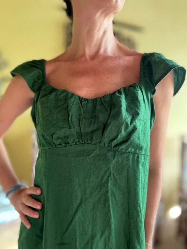 Vestido verde - Bluesteel - tam G - Image 3