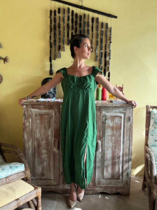 Vestido verde - Bluesteel - tam G - Image 5