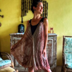 Vestido com camadas – tam 38