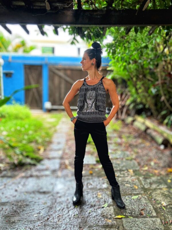 Calça preta justa - Express - tam P *NOVO*