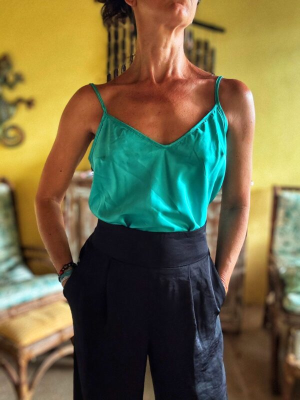 Blusa verde - Talgui - tam M