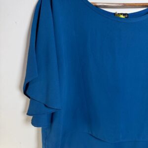 Cropped azul – B. Bouclê – tam U