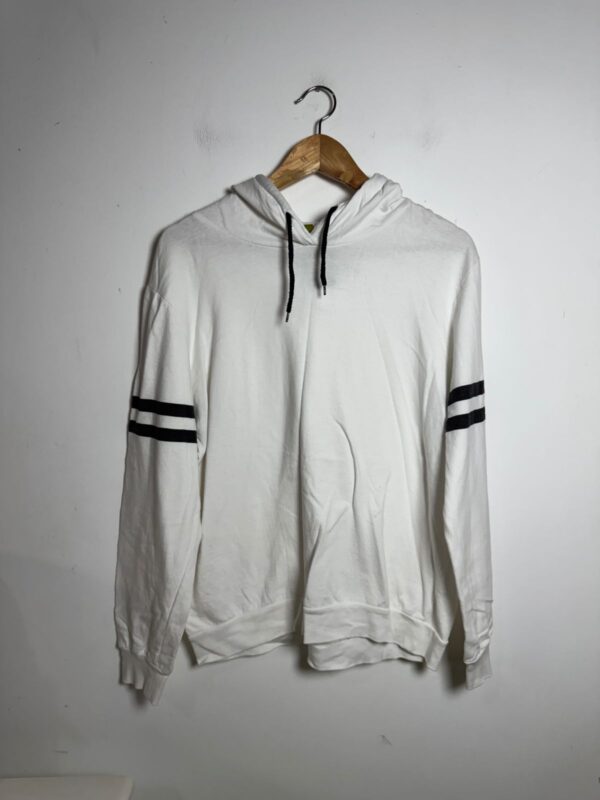 Moletom com capuz branco - On Fire - tam G