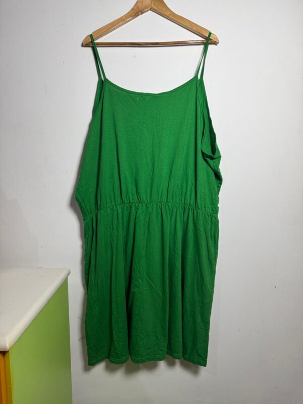 Vestido verde musgo - Marguerite - tam XG - Image 4