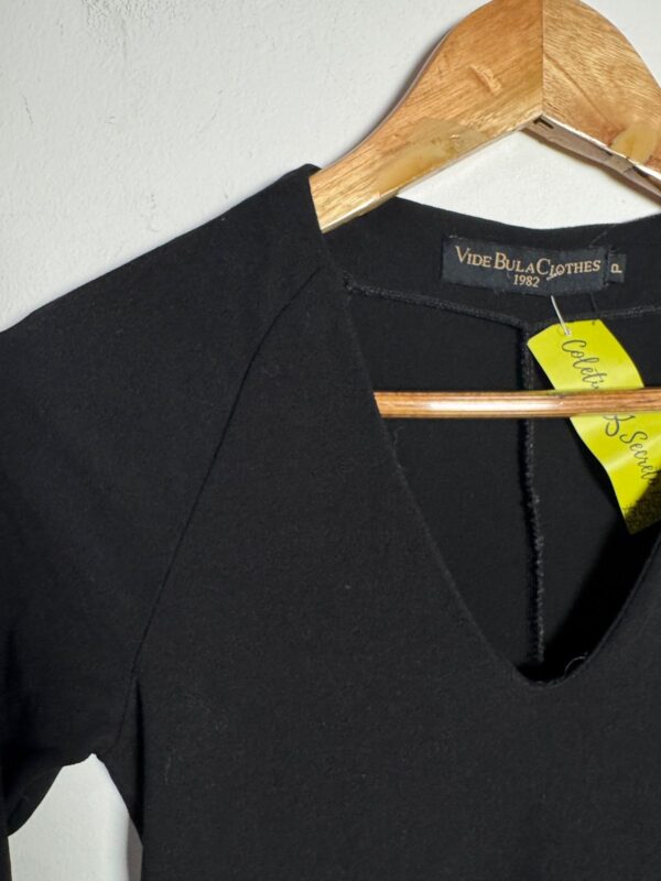 Vestido longo preto - Vide Bula - tam P - Image 4