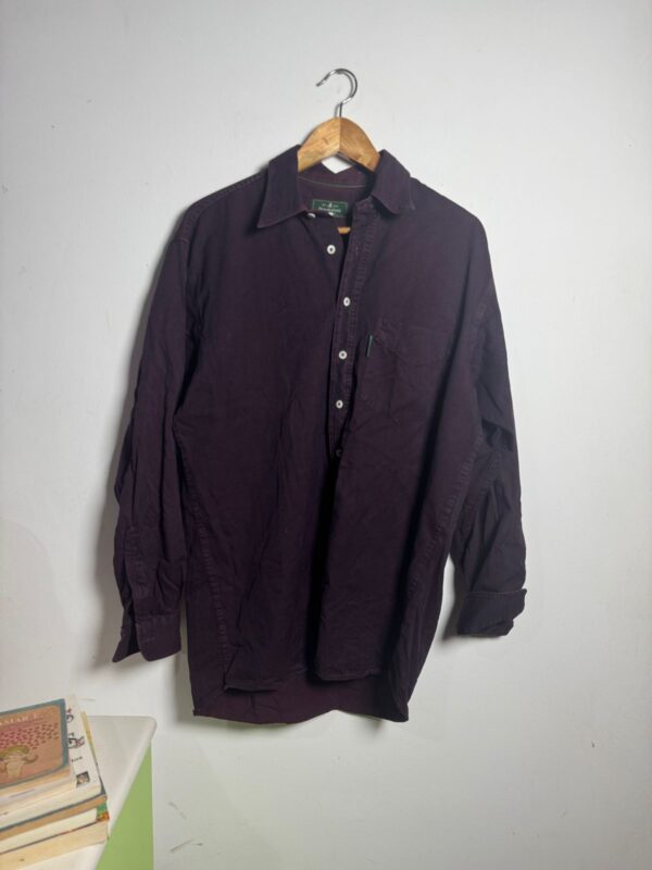 Camisa social roxa - Brooksfield - tam P
