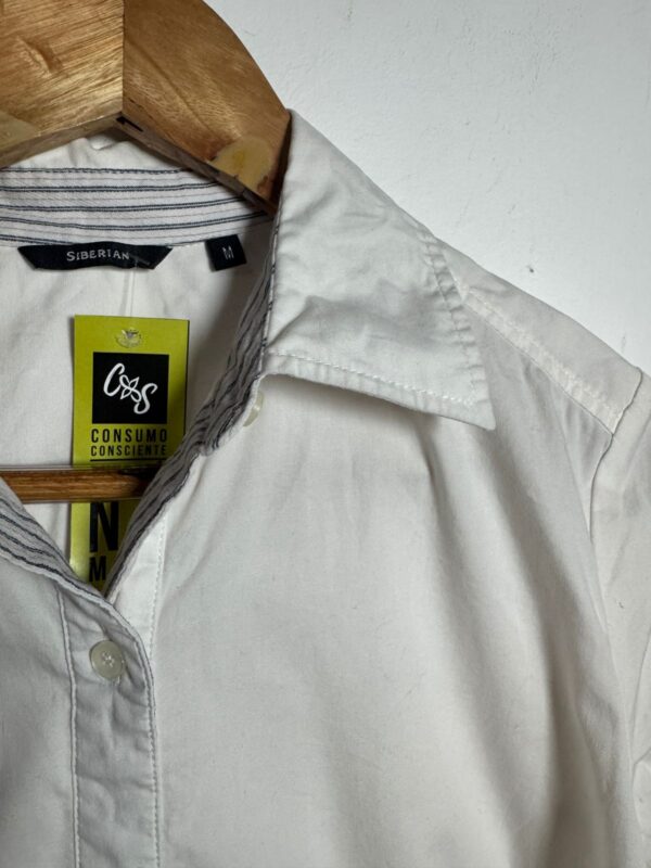 Camisa social branca - Siberian - tam M - Image 3
