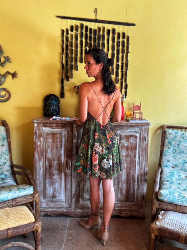 Vestido verde estampado - Farm - tam M - Image 5