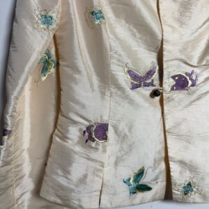 Camisa estilo japonês com ombreira – Top Design – tam P