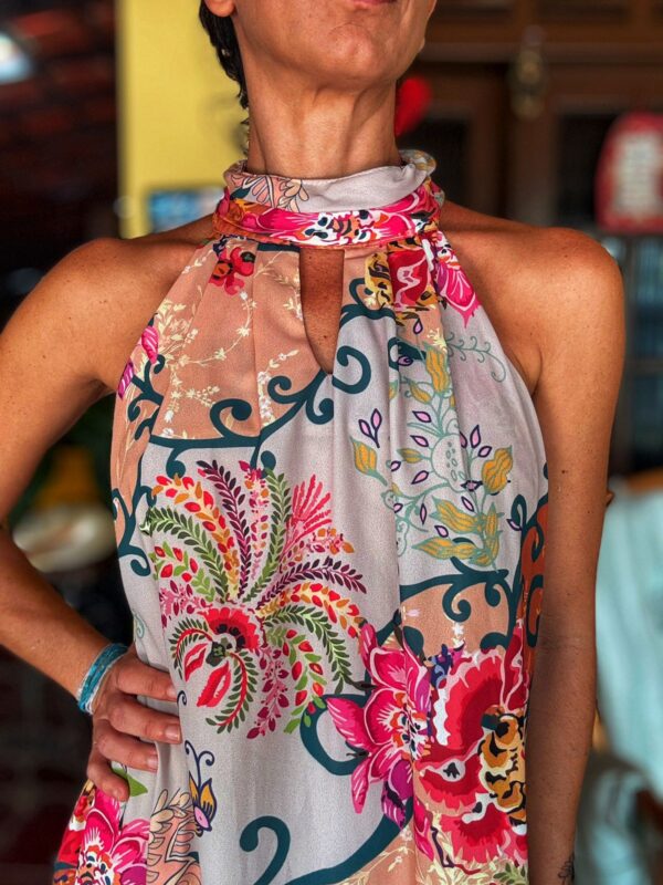 Vestido estampa floral - Dimetal - tam G - Image 3