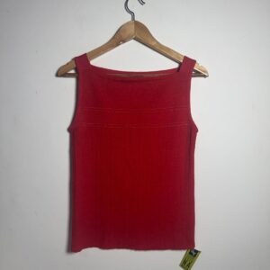 Blusa vermelha leve brilho – Chamonix – tam M