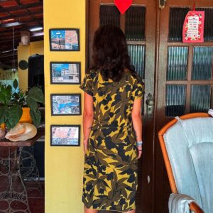 Vestido estampado – Toda – tam 42