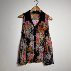 Blusa estampada com transparencia – Casal 20 – tam G