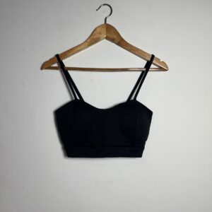 Top preto com bojo – tam M