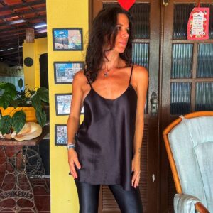 Blusa preta – Massade – tam G