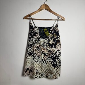 Blusa regata estampa preta – Mob – tam M