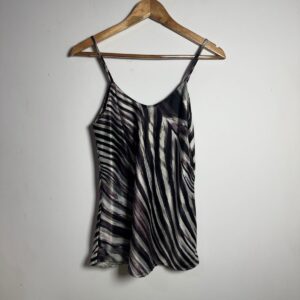 Blusa estampa de zebra – Massade – tam M
