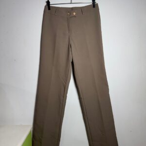 Calça social bege/cáqui – tam 38