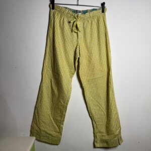 Calça quadriculada verde – Richards – tam 38