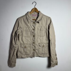 Jaqueta bege com bolsos – Periscope – tam G