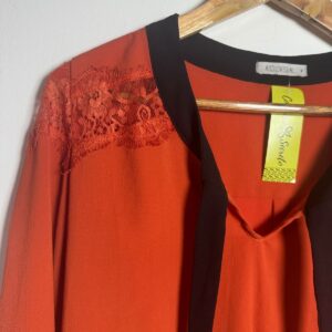 Camisa vermelho terra – Audiovisual – tam P