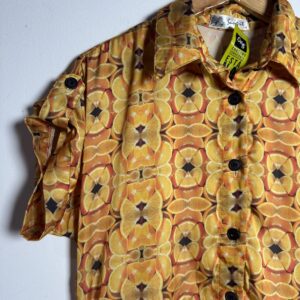 Macaquinho estampa laranja – Sungil – tam G