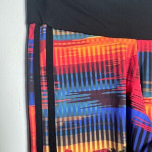 Bermuda estampada colorida legging – Adidas – tam P