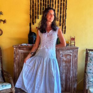 Saia jeans - Young Connection - tam 40