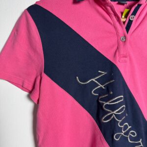 Camisa polo Rosa e Azul – Tommy Hilfiger – tam P