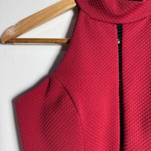 Blusa vermelha gola alta – Graciosa Teen – tam G