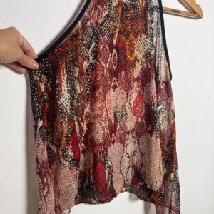 Blusa estampa de cobra – Phize – tam P