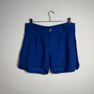 Short azul de tecido – tam G