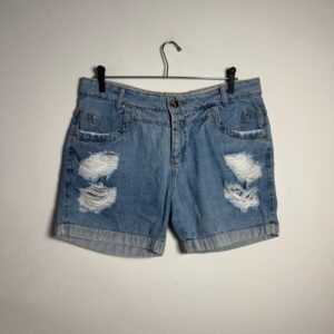 Short jeans estilo boyfriend destroyed  – Opporty – tam 46