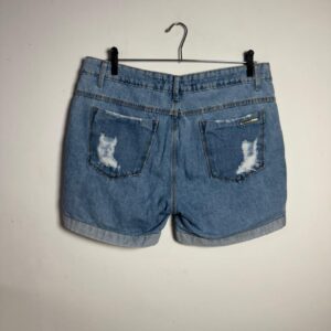 Short jeans estilo boyfriend destroyed  – Opporty – tam 46