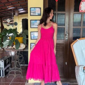 Vestido rosa – Triunfo 7 – tam M